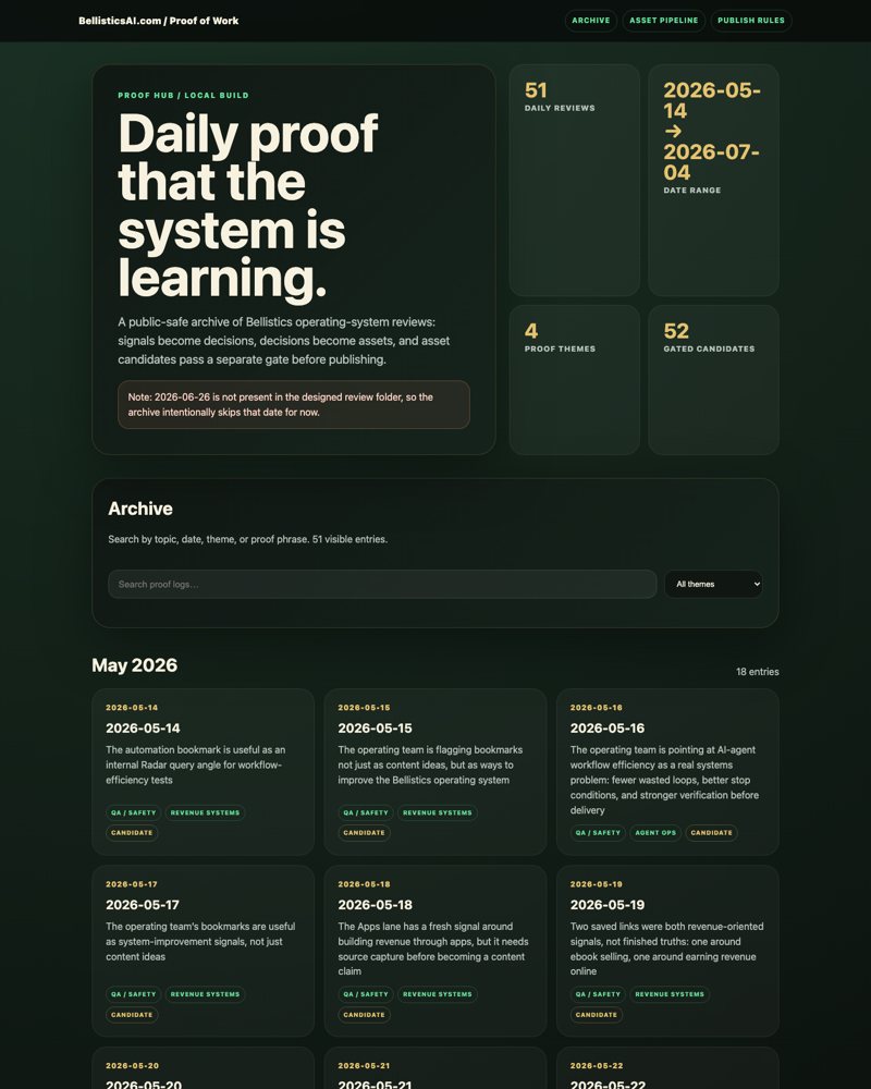 Proof-of-Work Hub screenshot